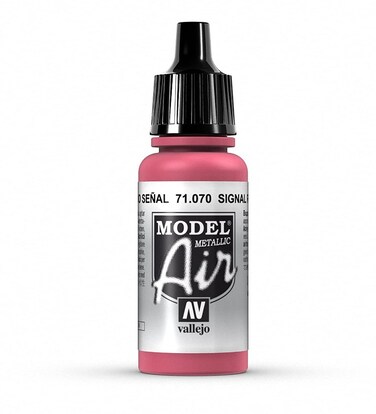 Vallejo TurnSignal Red Metal Paint 17ml