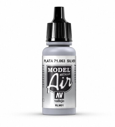Vallejo Silver Paint 17ml