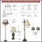 Royal Designs Inc BS74816BLKGL Royal Designs Shallow Drum English Box Pleat Basic Lamp Shade Black with Gold 15 x 16 x 10 15 x 16 x 10