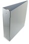 Saunders Recycled Aluminum Ring Binder 2Inches Spine Letter Size 85 x 12Inches 1 Binder 00605 Aluminum Gray 605