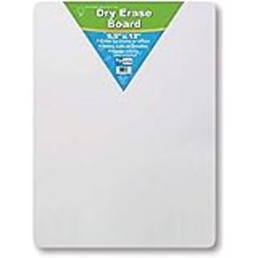 Flipside FLP10065 Unframed Mini Dry Erase Board 1 EachWhite