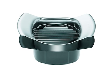 Rsle 12755 Stainless Steel 10 Blade Serrated Vegetable Fruit and Cheese Slicer 104 in Silver