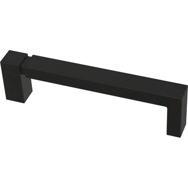Franklin Brass Asymmetric Notched 10Pack Cabinet Handles 334 Hole to Hole Matte Black Kitchen Cabinet Pulls Drawer Handles Cabinet Hardware Dresser Drawer Pulls P40823KFBC