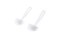 Fox Run Mini Ladle Set Plastic 2Piece Regular White