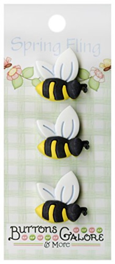 Spring ButtonsBees