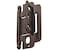 Amerock  Cabinet Hinge  34 in 19 mm Door Thickness  Full Inset  Partial Wrap  Ball Tip  Oil Rubbed Bronze  Kitchen Cabinet Door Hinge  Single Hinge  Functional Hardware