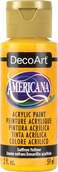 DecoArt DA2733 Americana Acrylic Paint 2Ounce Saffron Yellow