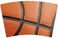 Mugzie Basketball CloseUp Travel Mug with Insulated Wetsuit Cover 16 oz Orange