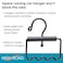 High Road Heavy Duty Car Clothes Hanger with Carry Handle and Hooks for Dry Cleaning Moving and Road Trips