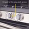 Safety 1st Child Proof Clear View Stove Knob Covers Set of 5