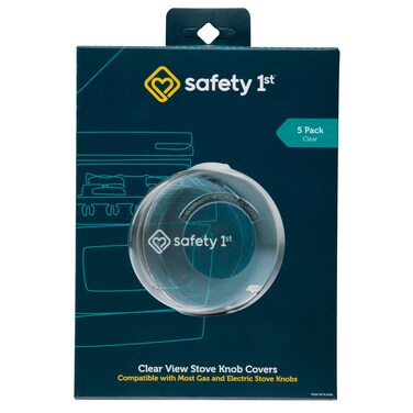 Safety 1st Child Proof Clear View Stove Knob Covers Set of 5