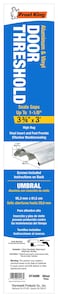 Frost King DT36HRHA Aluminum Door Threshold Low Profile 334 x 36 Silver