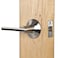 Schlage F40 LAT 626 Latitude Door Lever Bed  Bath Privacy Lock Satin Chrome
