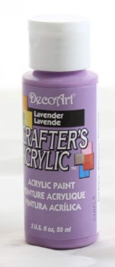 DecoArt Crafters Acrylic Paint 2Ounce Lavender