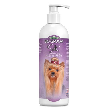 BioGroom Silk Creme Rinse Dog Conditioner  Dog Bathing Supplies Puppy Shampoo Cat  Dog Grooming Supplies for Sensitive Skin CrueltyFree Made in USA Tearless Dog Products  32 fl oz 1Pack