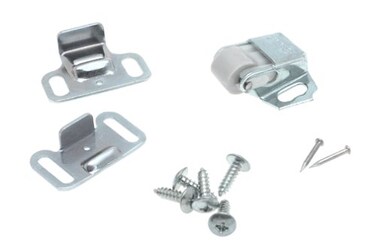 Amerock  Roller Cabinet Catch  Zinc  112 inch 38 mm Length  1 Pack  Door Catch  Cabinet Door Latch