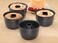 425 Mini Angel Food Cake Pans Set of 4  Nonstick Round Bakeware for Easy Release Perfect for Individual Cakes Cupcakes and Desserts
