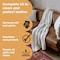 Furniture Clinic Large Leather Care Kit  Leather Cleaner  Protection Cream for Furniture  Two 17oz Bottles  1 Sponge  1 Cloth  Condition and Restore Leather Couches Car Seats Jackets  Boots