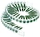 Senco 08T125W DuraSpin 8 x 114inch Cement Board Collated Screw 1000 Ct
