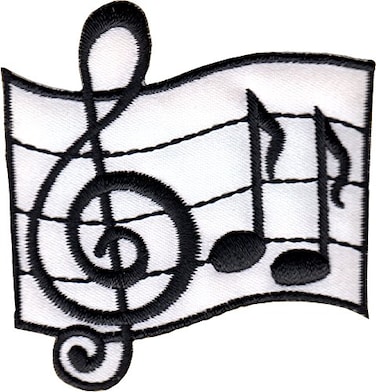 Music Notes Patch