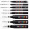 15 Posca Paint Markers 3M Fine Posca Markers of Acrylic Paint Penswith Reversible Tips  Posca Pens for Art Supplies Fabric Paint Fabric Markers Paint Pen Art Markers