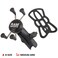 RAM Mounts RAPHOLUN7B201U XGrip Phone Holder with Composite Double Socket ArmMedium Compatible with RAM B Size 1 Ball Components