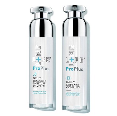 Lifeline Skincare 2 Piece Bundle  Includes AntiAging ProPlus Night Recovery Moisture Complex Serum 50mL and AntiAging ProPlus Daily Defense Complex Serum 50mL 2 Piece Bundle