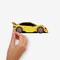 RoomMates SPD0004SCS New Speed Limit  Trucks Peel and Stick Wall Decals Multicolor 10x18
