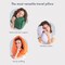 Huzi Infinity Pillow  Travel Neck Pillow  Versatile Soft 360 Support Scarf  Machine Washable  Home Travel Flight Road Trips Navy
