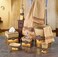 Avanti Linens  Waste Basket Decorative Trash Can Elegant Style Home Decor Braided Medallion Collection