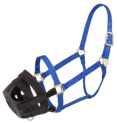 Tough 1 Easy Breathe Grazing Muzzle Attachment  Black
