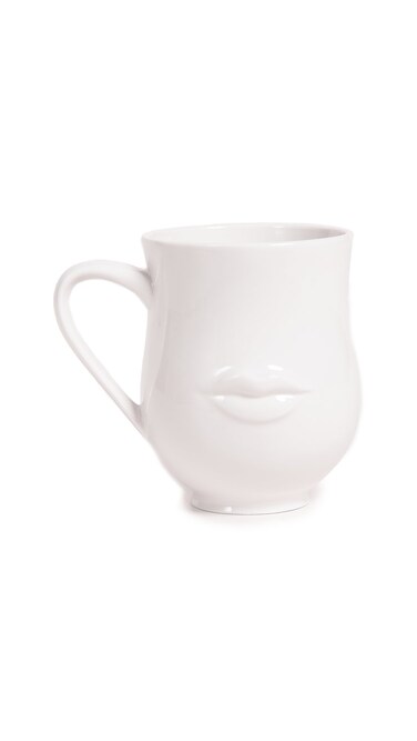 Jonathan Adler Reversible Muse Porcelain Mug One Size Pack of 1 White