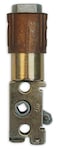 Kwikset 12077 CP DB RFL CNV KIT Mobile Home Exterior Deadbolt Conversion Kit Brown