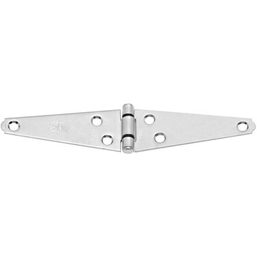 National Hardware N127969 282 Heavy Strap Hinges in Zinc 4