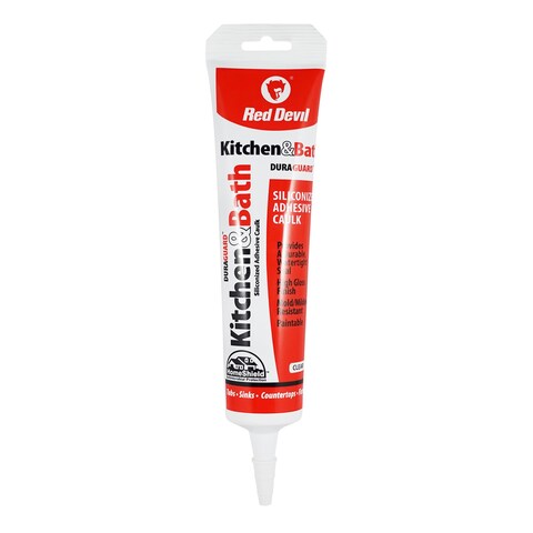 Red Devil 0445 Duraguard Kitchen  Bath Siliconized Acrylic Caulk 55 oz