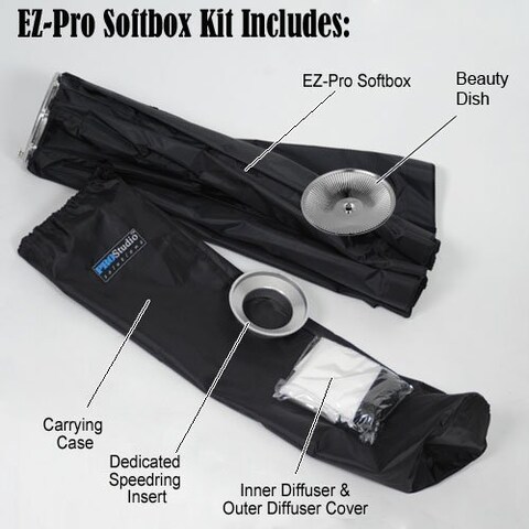 Fotodiox EZPro Octagon Softbox 48 with Speedring for Bowens Gemini Standard Classica Powerpack R RX  Pro Series Strobe