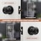 Copper Creek Matte Black Door Knobs  Round Colonial Knob with Privacy Locking Function for Home Improvement 1 Pack  Fits All Standard Doors  Locking Door Knob for Bedroom and Bathroom Use
