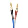WYVERN 1Pair 8 Banana Plugs Total HiFi Speaker WireAssembled Banana to Banana Plugs Blue 98ft PER Wire 3 Meters PER Wire