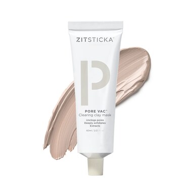 ZitSticka PORE VAC AcidRich Clay Mask To Vacuum Pores  Smooth Texture  DermBacked 60ml
