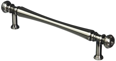 MNG Hardware 20721 8Inch CC 10 12Inch Overall Oversize Vanilla Finial Pull Satin Nickel