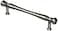 MNG Hardware 20721 8Inch CC 10 12Inch Overall Oversize Vanilla Finial Pull Satin Nickel