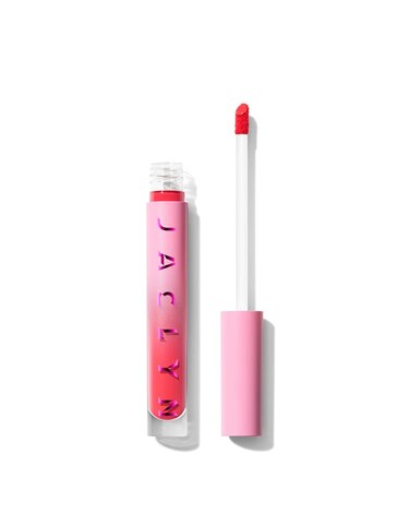 Jaclyn Cosmetics Poutspoken Liquid Lipstick Strawberry Cake 012 Fl Oz Pack of 1 pink