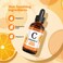 SilkyShark Vitamin C Facial Essence 1 Fl Oz Antiaging Serum  Eye Serum with Vitamin C Hyaluronic Acid Vitamin E Serum Radiance Serum Boosts Skin Collagen