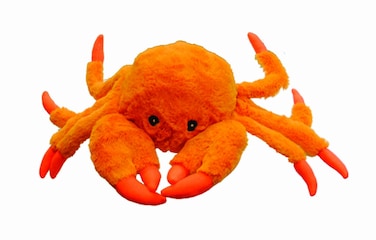 Jolly Pets Jolly TugaMal Crab TugSqueak Toy Extra Large Crab JTA65