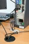 Kensington CableSaver Desk Mount Security Anchor MultiDevice Cable Trap K64519US Silver