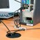 Kensington CableSaver Desk Mount Security Anchor MultiDevice Cable Trap K64519US Silver