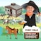 Constructive Playthings Deluxe Toy Horse Stable Playset with 8 Horse Toys and Accessories BPAFree Farm Set Use for Christmas Gifts and Birthday Gifts Brown 23 pc Toddler Toys for 3 Years Up