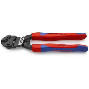 KNIPEX Tools  CoBolt Compact Bolt Cutter MultiComponent 7102200 8 Inch Comfort Grip