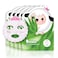 Puttisu Real Fruit Facial Mask Sheet for Kids Children  Made with 100 Cotton Moisturize Sooths and Hydrates Skin Aloe  Pack of 5