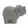 Child to Cherish Ceramic Stitched Elephant Piggy Bank Grey